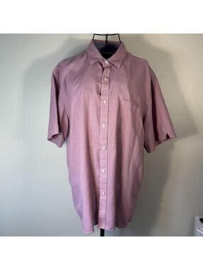 Van Heusen Salmon Button Down